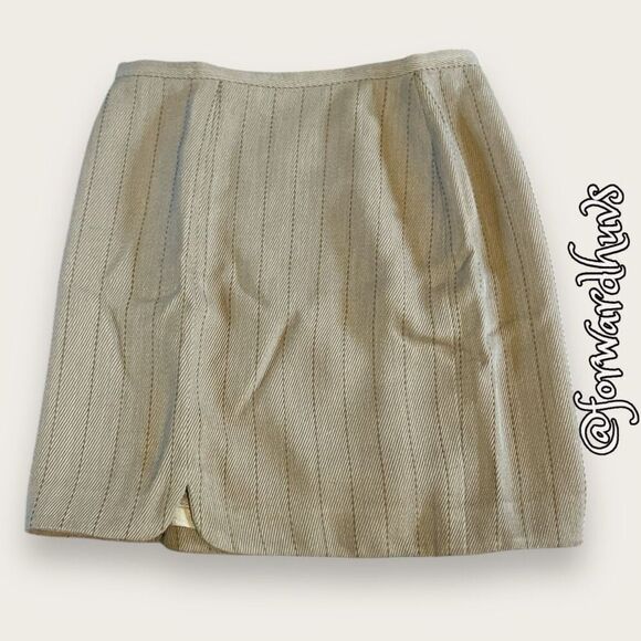 Authentic Vintage Giorgio Armani Wool Skirt Size 10 - Picture 1 of 12